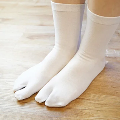 【特注】コットン足袋（白）　SUS Cotton Japanese Socks -White-