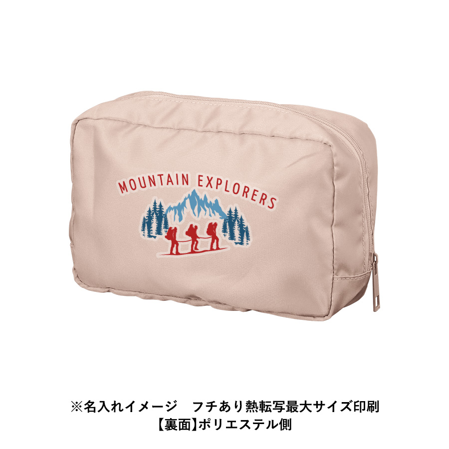 メッシュスクエアポリポーチ