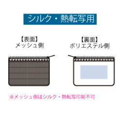 メッシュフラットポリポーチ（S）