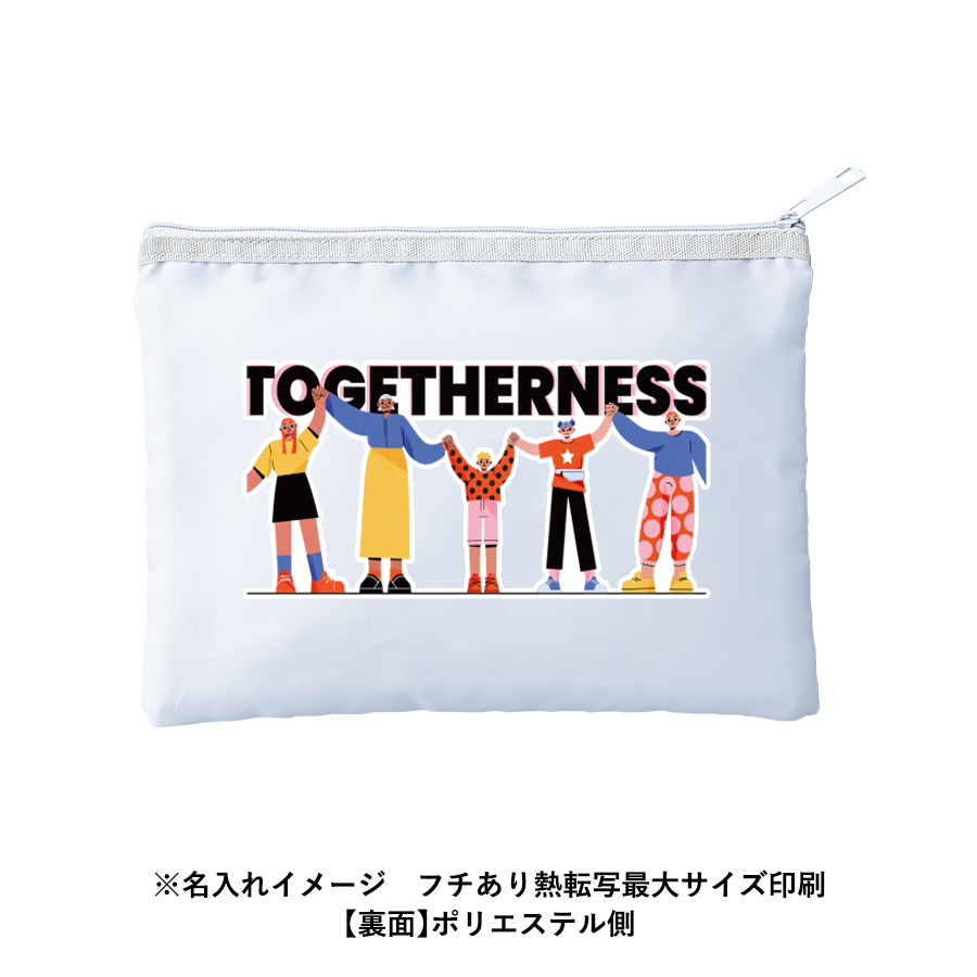 メッシュフラットポリポーチ（M）