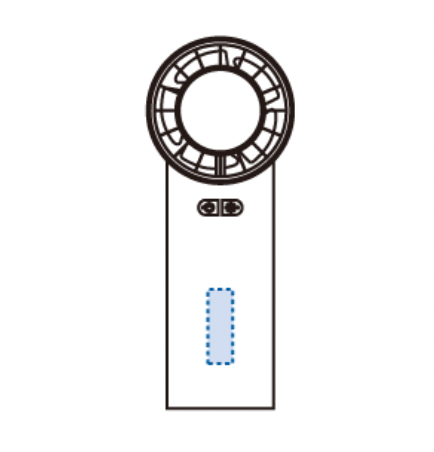 冷却プレートUSBハンディファン
