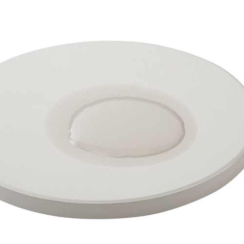 白雲石入り吸水コースター　ラウンド