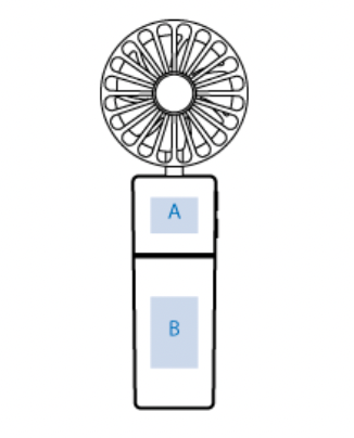 ポータブルミストUSBファン