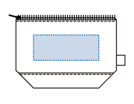 オーガニックコットンキャンバスデイリーポーチ（S）　ナチュラル