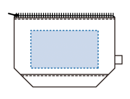 オーガニックコットンキャンバスデイリーポーチ（M）　ナチュラル